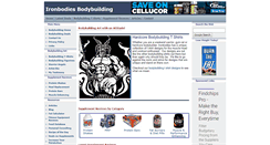 Desktop Screenshot of ironbodies.com